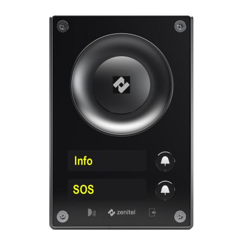 Interfono IP Zenitel TCIS-5 para entornos industriales