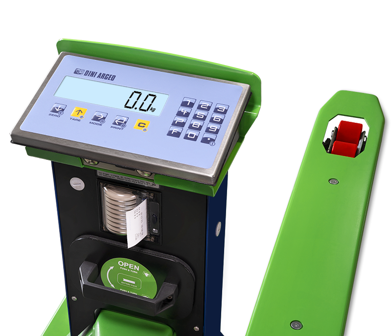 TRANSPALETA PESADORA ELÉCTRICA DE 1250 KG "E-FORCE"