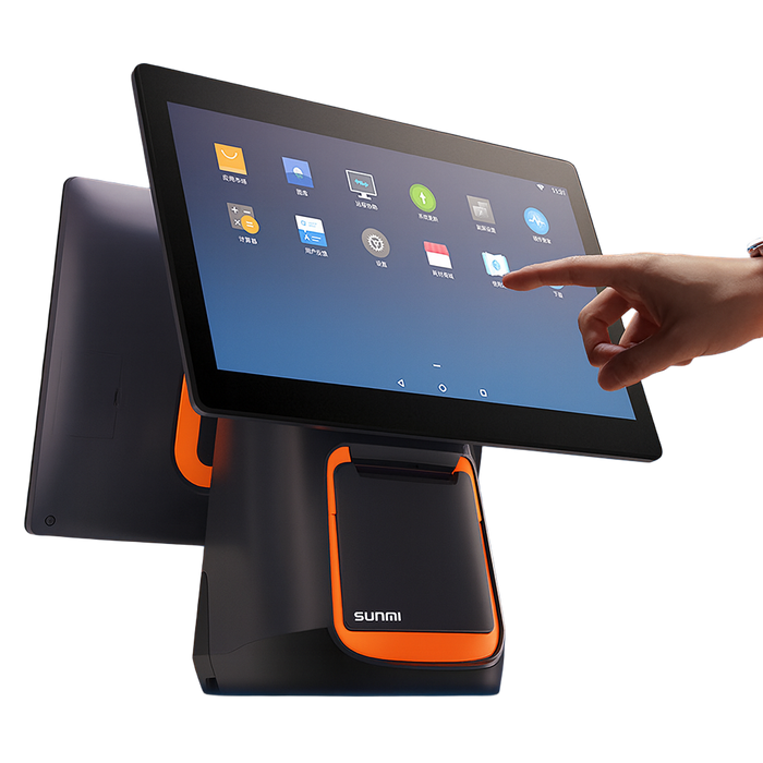 TPV Android Sunmi T2S de 15,6 pulgadas con impresora