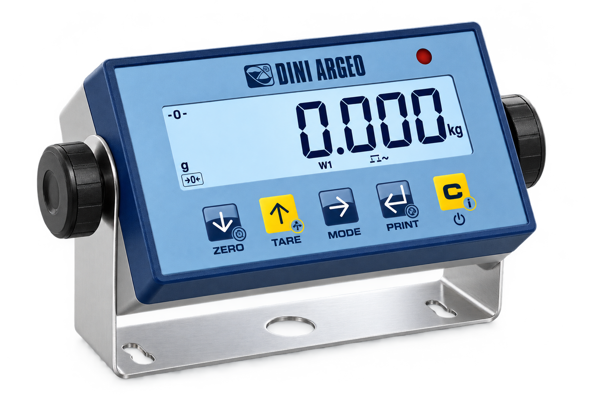 Visor de peso DFWL Plus 10 homologable CE-M, Dini Argeo