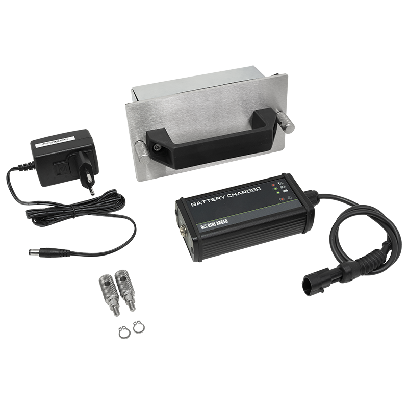 Kit Batería Extraíble 24/7 para Gancho Pesador Dini Argeo MCW (MCWBK)