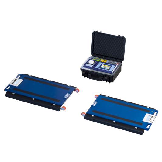 Kit Portátil Pesa Ejes de Vehículos Inalámbrico WWS y Terminal Táctil
