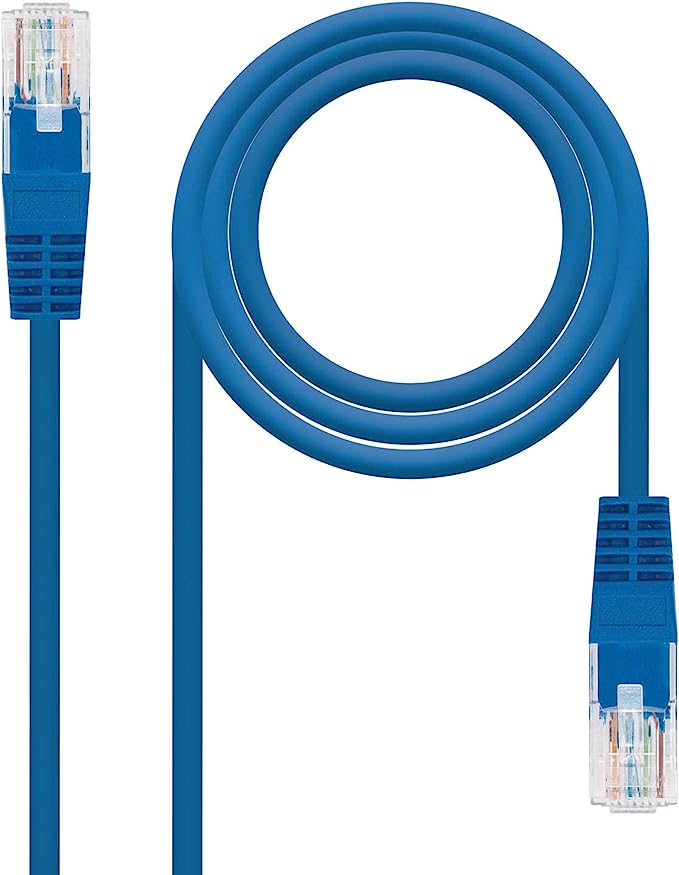 Cable de red Ethernet RJ45 Cat5e y Cat6