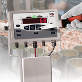 Báscula CW90X para industria alimentaria en acero inoxidable