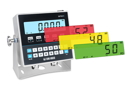 Visor de Peso Multifunción Higiénico DFWX HYGIENX Inox AISI 316 IP68/IP69K DFWX-HGX (Dini Argeo)