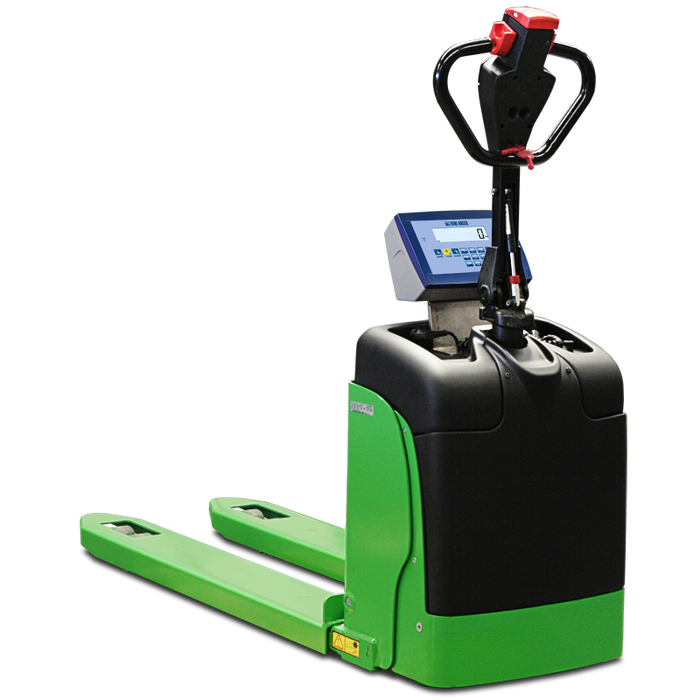 Transpaleta eléctrica pesadora ELWL Logistic de 1.200 kg