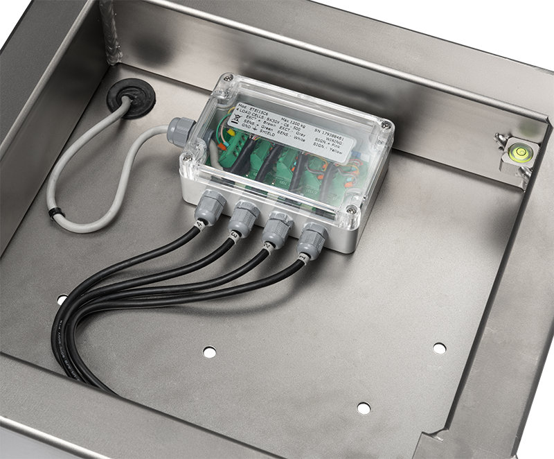 PLATAFORMA DE ACERO INOXIDABLE DE CUATRO CÉLULAS SERIE ETI ATEX