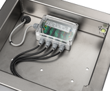 Plataforma de pesaje inoxidable ATEX de 4 células serie ETI