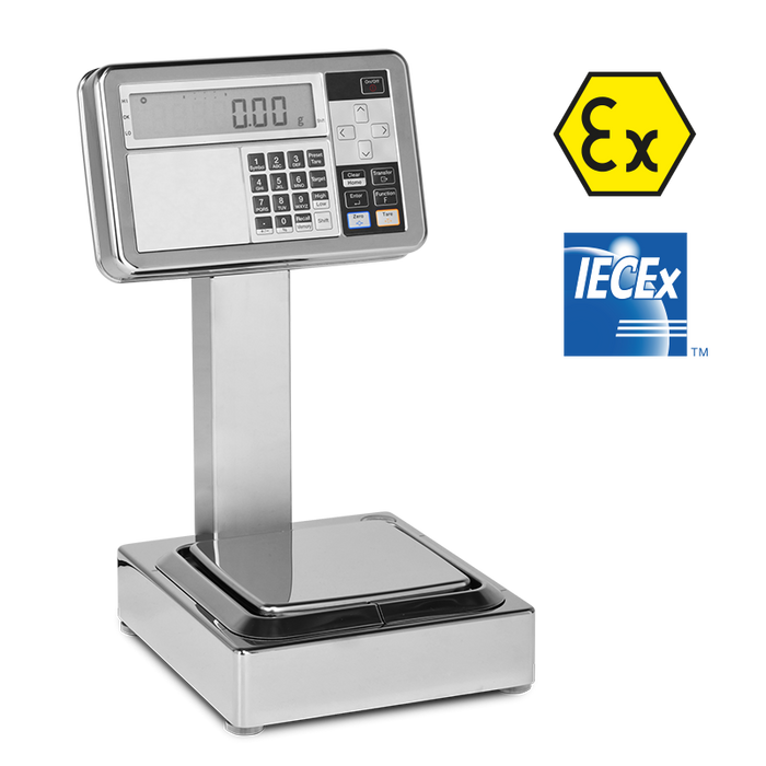 Balanza de precisión de laboratorio ATEX e IECEx para zona 0
