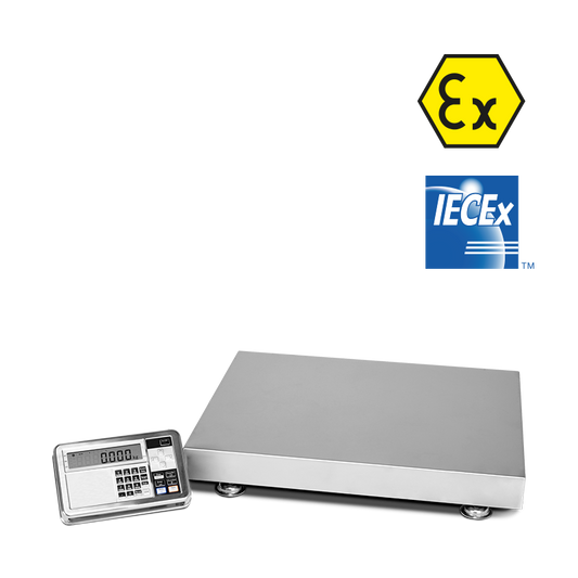 GEX-FZ-1G: Báscula de suelo ATEX/IECEx de alta precisión para Zona 0
