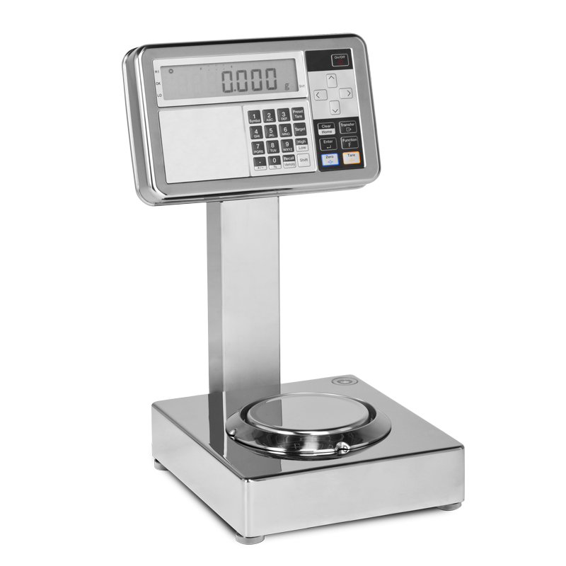 Balanza de precisión para laboratorio con certificación ATEX/IECEx y homologación CE-M para Zona 0