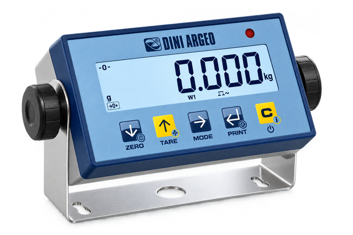 Visor de peso DFWL Plus 10 homologable CE-M, Dini Argeo