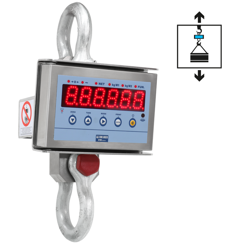 GANCHOS PESADORES DE ACERO INOXIDABLE SERIE MCW09