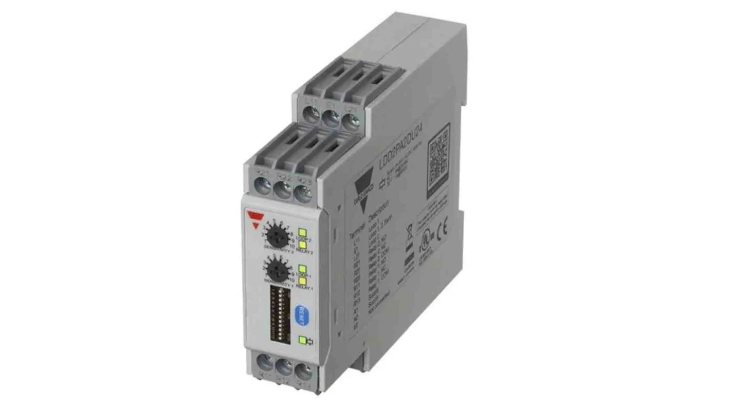 Detector de bucle Carlo Gavazzi, 240 V, IP30 - LDD2PA2DU24