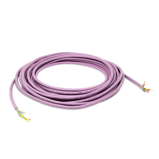 Cable apantallado 4 hilos RS485 / señal analógica 2x2x0,34 mm² (Ø 7 mm)
