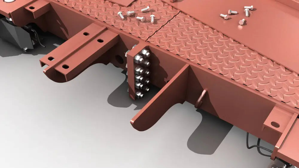 Báscula Puente Metálica para Camiones SBP/M-31 (altura 31 cm, hasta 80 t)