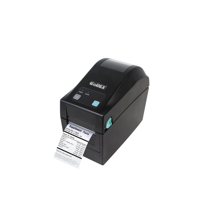 Impresora de etiquetas Godex DT200 de térmica directa